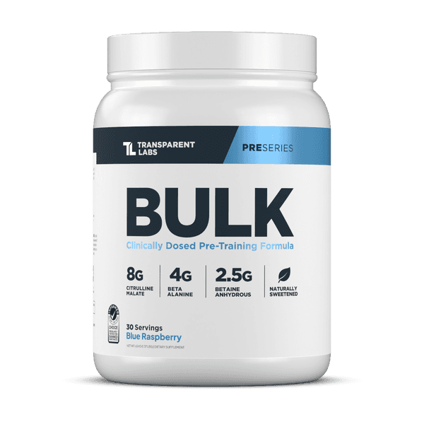 Transparent Labs BULK Black Pre-Workout - Image 1